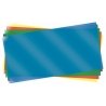 Color Assortment Pack pkg(5) .010 x 6 x 12′ .025 x 15.2 x 30.5cm -- 1 Each: Red, Yellow, Green, Blue, Black, ALL, Evergreen Sc