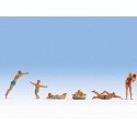 Recreation & Sports -- Bathing - Swimming pkg(6), N, Noch Gmbh & Co 36849