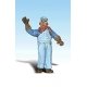 Scenic Accents(R) Figures -- Ernie The Engineer, G, Woodland Scenics 2536
