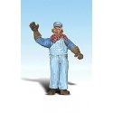 Scenic Accents(R) Figures -- Ernie The Engineer, G, Woodland Scenics 2536