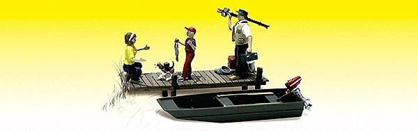 Scenic Accents(R) -- Family Fishing, N, Woodland Scenics 2203