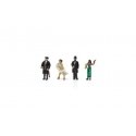Find Me Figures Scenic Accents(R) -- Historical Figures pkg(4), N, Woodland Scenics 2871