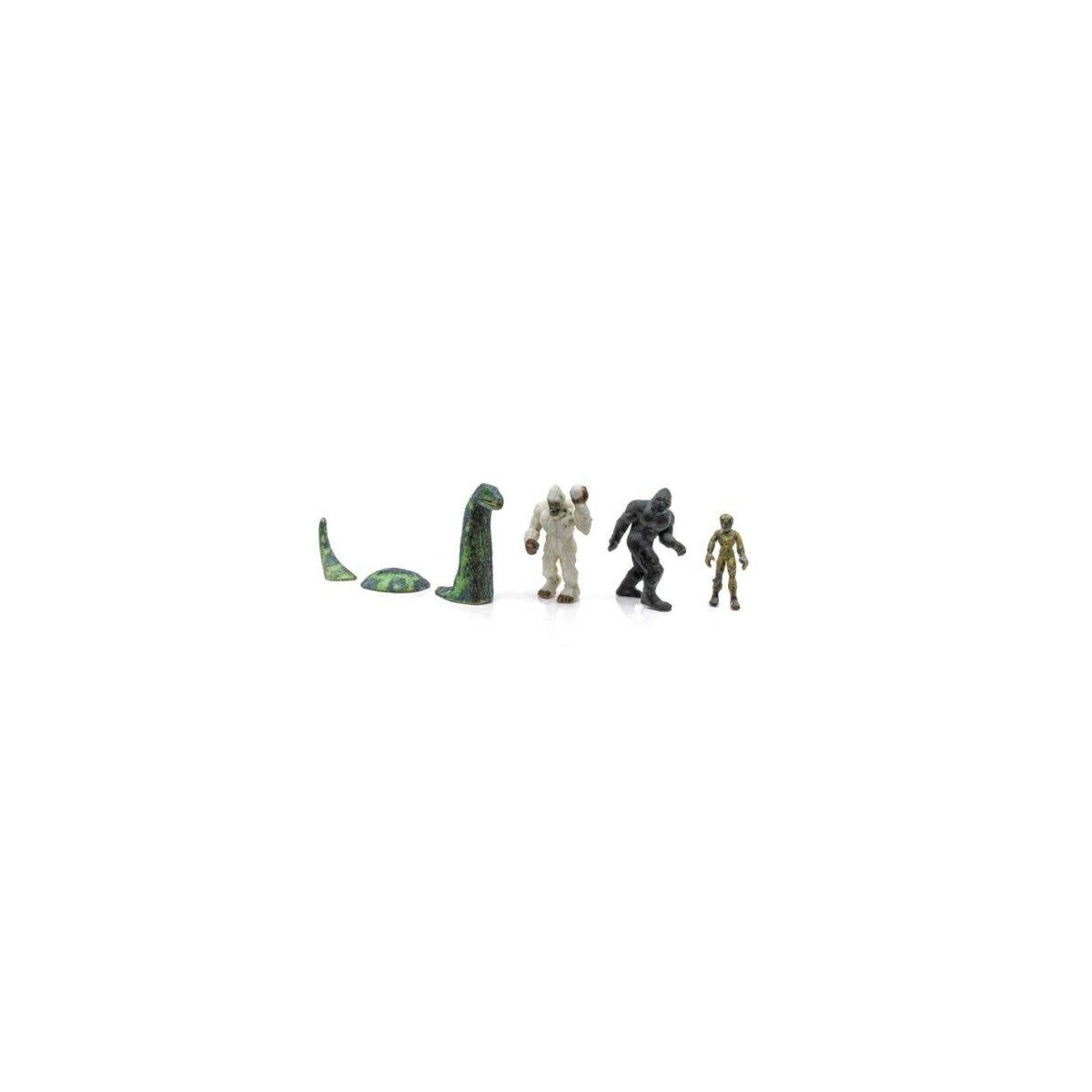 Find Me Figures Scenic Accents(R) -- Monster Figures pkg(4), N, Woodland Scenics 2872