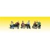 Scenic Accents(R) -- People on Benches pkg(3), N, Woodland Scenics 2206