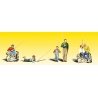 Scenic Accents(R) Figures -- Gone Fishing pkg(5), N, Woodland Scenics 2179