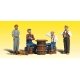 Scenic Accents(R) Figures -- Checker Players, N, Woodland Scenics 2132