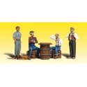 Scenic Accents(R) Figures -- Checker Players, N, Woodland Scenics 2132