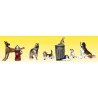 Dogs & Cats - Scenic Accents(R) -- pkg(12), N, Woodland Scenics 2140