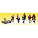 Scenic Accents(R) Figures -- People Sitting, N, Woodland Scenics 2129