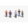 Young Adults - Scene-A-Rama(R) -- pkg(5), All Scales, Woodland Scenics 4451
