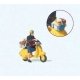 Post Woman - Mail Carrier on Scooter Individual Figure, HO, Preiser Kg 28249