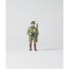 Individual Figure - Recreation -- Hunter (Green Hat, Outfit Brown Boots), HO, Preiser Kg 28043