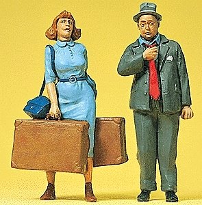 Travellers -- Standing, G, Preiser Kg 45118