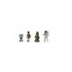 Find Me Figures Scenic Accents(R) -- Sci-Fi Figures pkg(4), HO, Woodland Scenics 2865