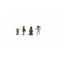 Find Me Figures Scenic Accents(R) -- Sci-Fi Figures pkg(4), HO, Woodland Scenics 2865