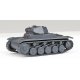 Former German Army WWII - Light Tanks SdKfz 121/PzKpfw II -- Model C (gray), HO, Trident Miniatures 90332G