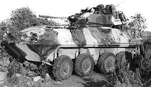 Military - United States Marine Corps (Modern) - Light Armored Vehicles (LAV) -- LAV-25 Recon, HO, Trident Miniatures 90010