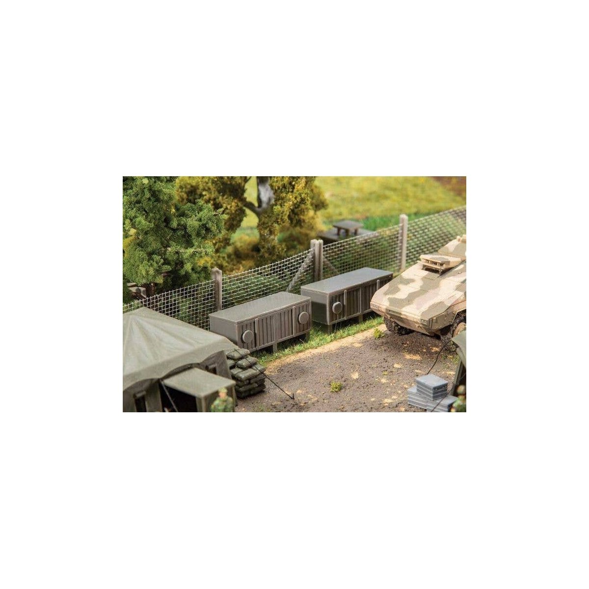 Ammunition Box - Kit -- pkg(2), HO, Faller Gmbh 144073