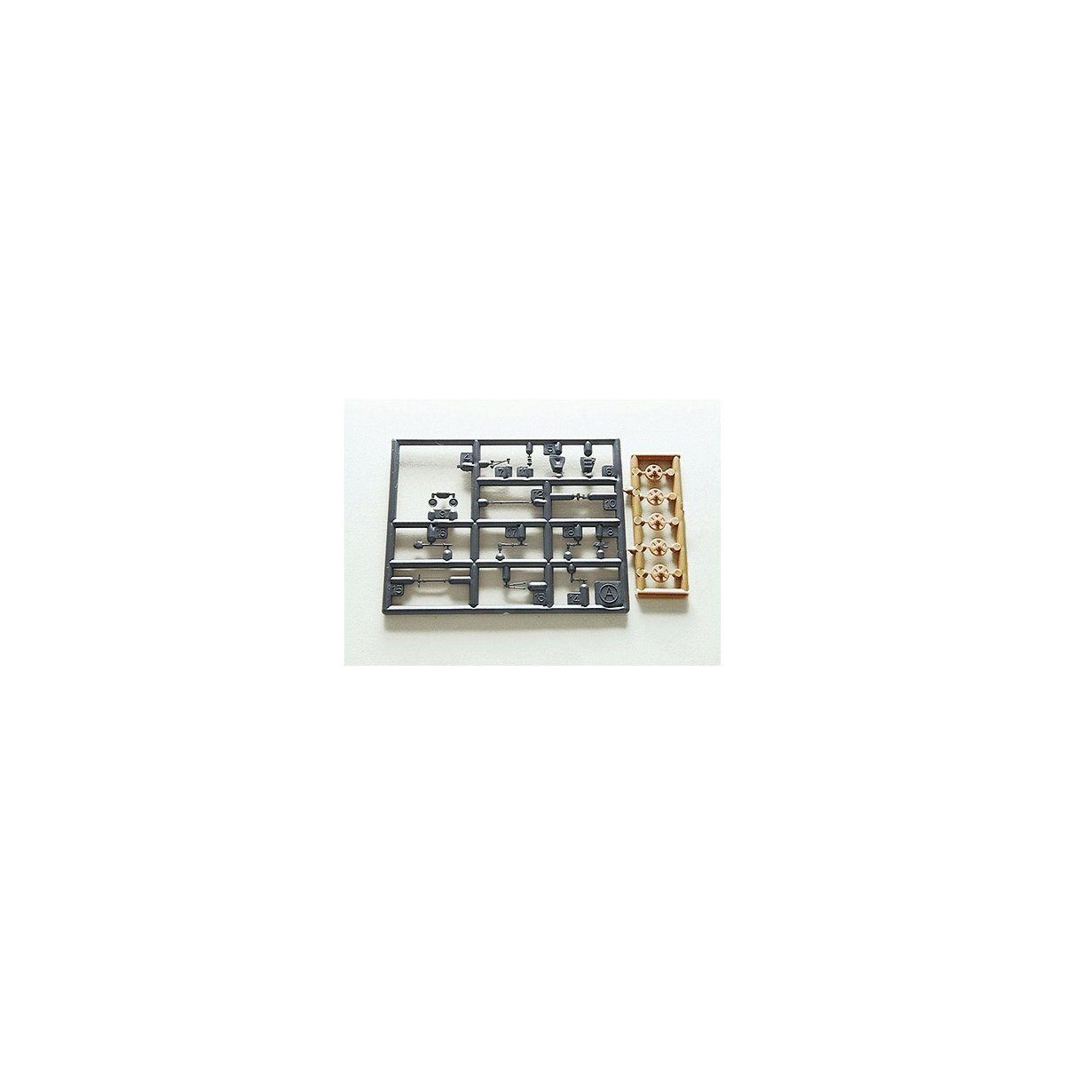 Military Accessories -- Tools, HO, Trident Miniatures 96037