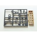 Military Accessories -- Tools, HO, Trident Miniatures 96037