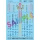 Military Decal Set -- F-14 Tomcat Data, 1/48, Microscale Industries Inc AC480039