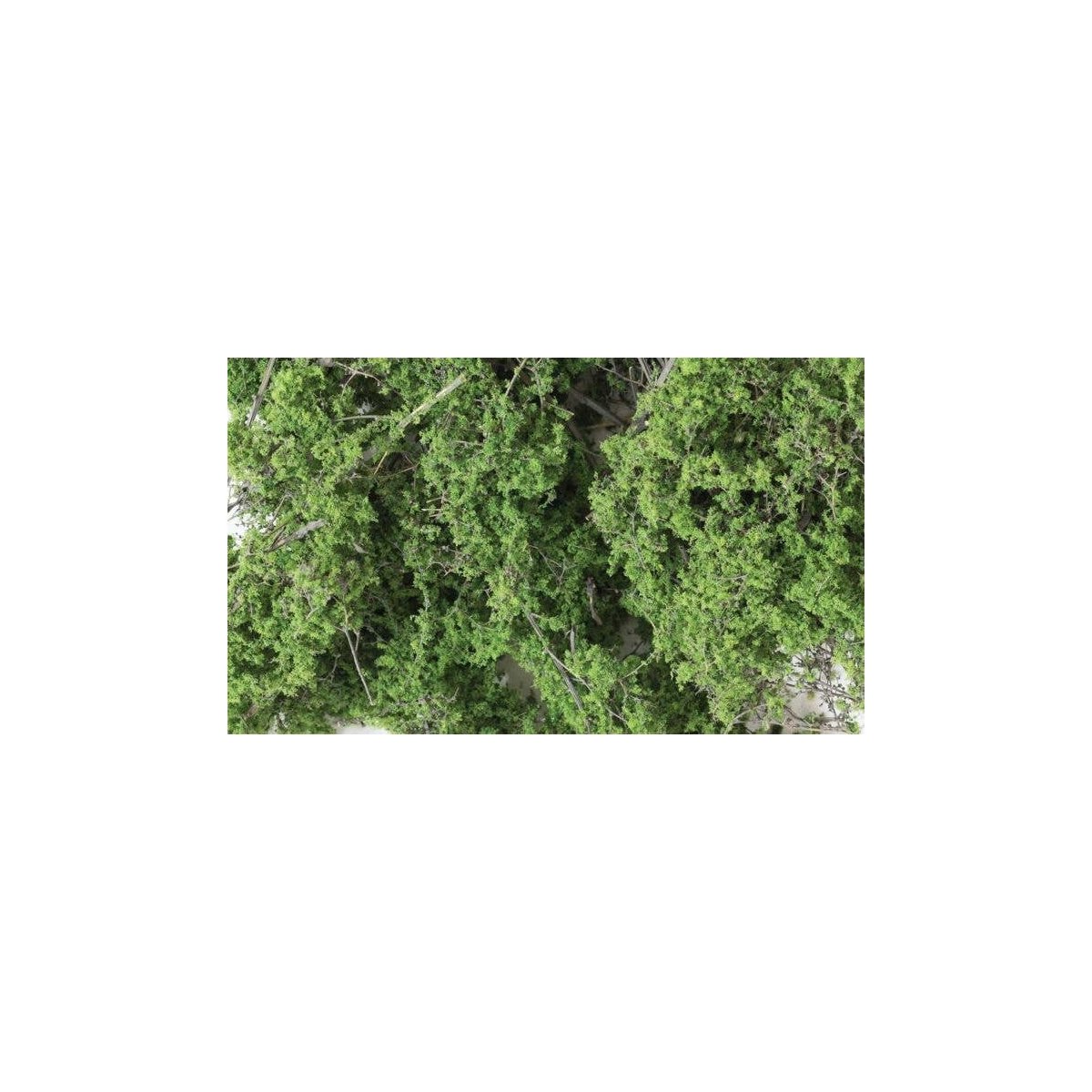 Fine Leaf Foliage(TM) - 75 Cu. In. 1.2 Cu. m. -- Medium Green, All Scales, Woodland Scenics 1131