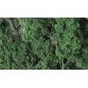 Fine Leaf Foliage(TM) - 75 Cu. In. 1.2 Cu. m. -- Dark Green, All Scales, Woodland Scenics 1130