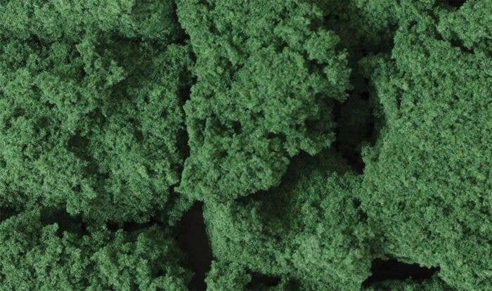 Foliage Clusters(TM) - 45 Cubic Inches 737 Cubic cm -- Dark Green, All Scales, Woodland Scenics 59