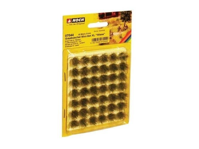 Grass Tufts XL -- Meadow Grass 3/8′ 9mm Fiber Tufts pkg(42), All Scales, Noch Gmbh & Co 7044