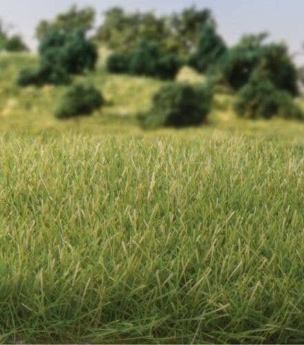 Static Grass 9/32′ 7mm Tall - All Game Terrain -- Medium Green, All Scales, Woodland Scenics 6584