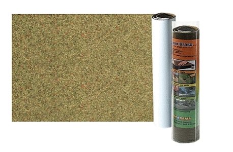Scene-A-Rama(TM) ReadyGrass(TM) Mat -- Summer Grass 10-3/4 x 16-1/4′ 27.3 x 41.2cm, All Scales, Woodland Scenics 4160