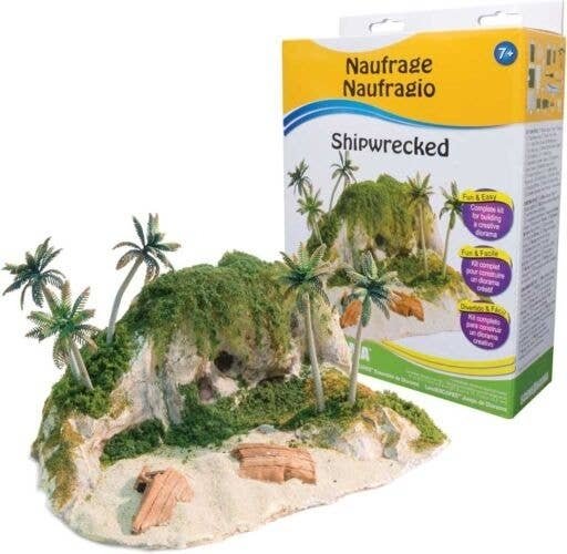 Shipwrecked LandEscapes Kit - Scene-A-Rama(R), All Scales, Woodland Scenics 4260