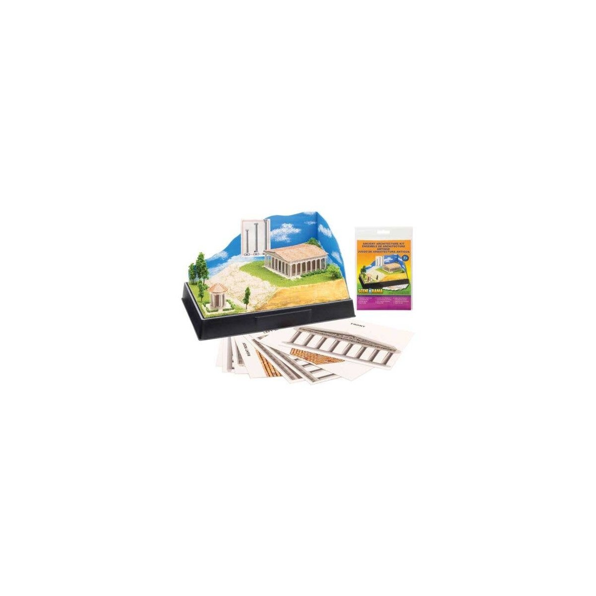 Ancient Architecture - Scene-A-Rama(TM) -- Kit, All Scales, Woodland Scenics 4137