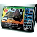 Scene-A-Rama(TM) Diorama Project Base/Backdrop -- Large: 12-1/2 x 18′ 31.7 x 45.7cm, HO, Woodland Scenics 4165