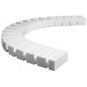 Risers - SubTerrain System -- 1/2` x 2` 1.3 x 61cm pkg(4), All Scales, Woodland Scenics 1406