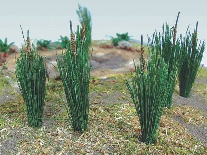Cattails -- 3/4′ 1.9cm pkg(24), HO, Bachmann Industries 32505