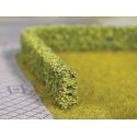 Short Hedges -- Light Green 19-5/8 x 3/8 x 1/4′ 50 x .8 x .6cm, HO, Walthers SceneMaster 1300