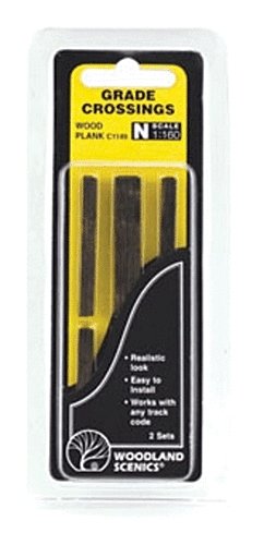Wood Grade Crossing -- pkg(2), N, Woodland Scenics 1149