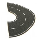 Street Curve -- Matches 1-1/2` 4cm Wide Lane, 4-3/4` 12cm Diameter, N, Busch Gmbh & Co Kg 7099