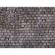 Printed Surface Sheets pkg(2) Each 8-1/4 x 5-13/16 x 1/64′ 210 x 148 x 0.6 -- Cobblestone Str, HO, Busch Gmbh & Co Kg 7417