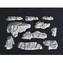 Rock Molds - 5 x 7′ 12.7 x 17.7cm -- Outcroppings, All Scales, Woodland Scenics 1230