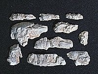 Rock Molds - 5 x 7′ 12.7 x 17.7cm -- Outcroppings, All Scales, Woodland Scenics 1230