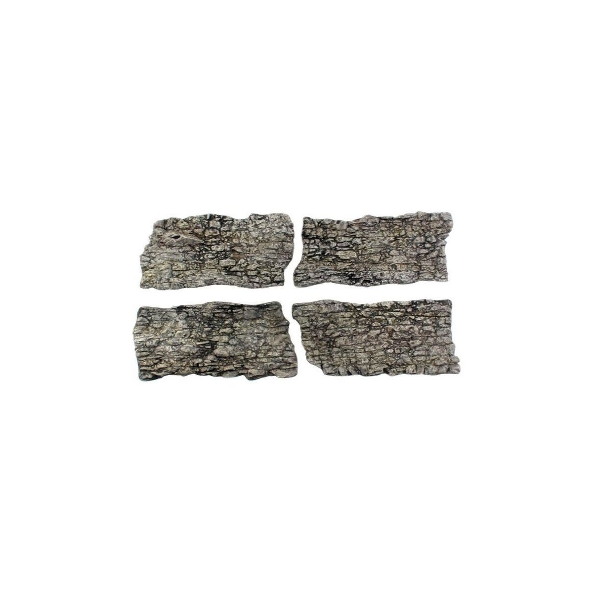 Rock Faces - Ready Rocks -- 4 Pieces, All Scales, Woodland Scenics 1138