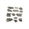 Rock Outcroppings - Ready Rocks -- 13 Pieces, All Scales, Woodland Scenics 1139