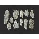 Rock Molds - 5 x 7′ 12.7 x 17.7cm -- Surface Rocks, All Scales, Woodland Scenics 1231