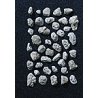 Rock Molds - 5 x 7′ 12.7 x 17.7cm -- Boulders, All Scales, Woodland Scenics 1232