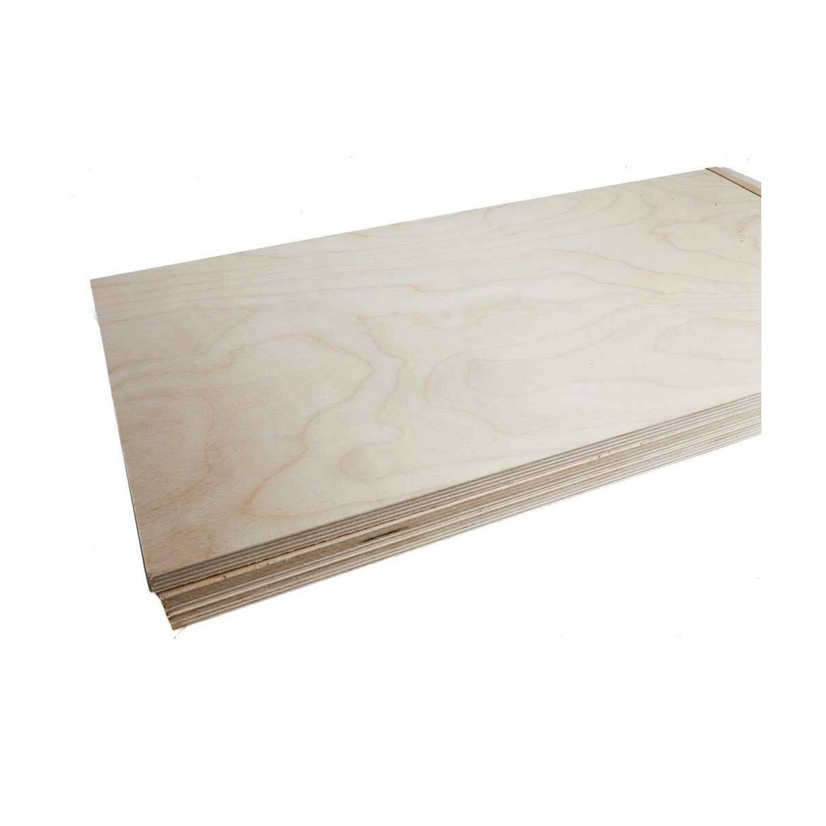 Craft Plywood Sheet 1/2` 1.27cm Thick pkg(3) -- 12 x 24` 30.4 x 60.9cm, ALL, Midwest Products Co Inc 5336
