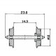 DC NEM standard wheel set, HO, Roco 40180
