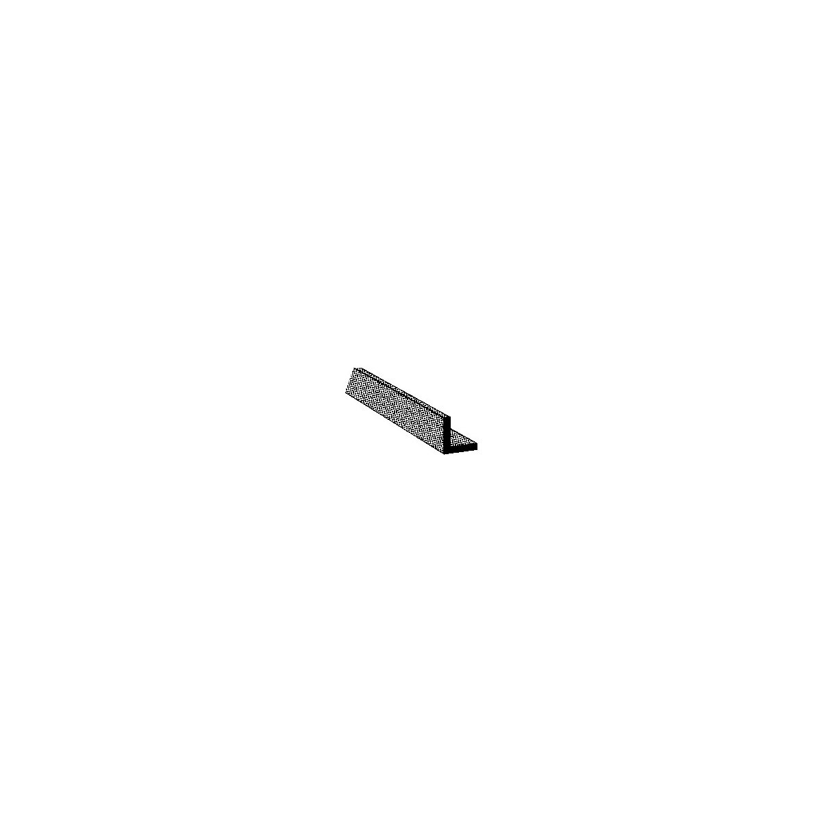 Angle -- 3/64 x 10′, ALL, Plastruct Inc 90001