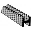 ABS H Columns -- 1/8 x 15′ .32 x 38.1cm pkg(5), ALL, Plastruct Inc 90063